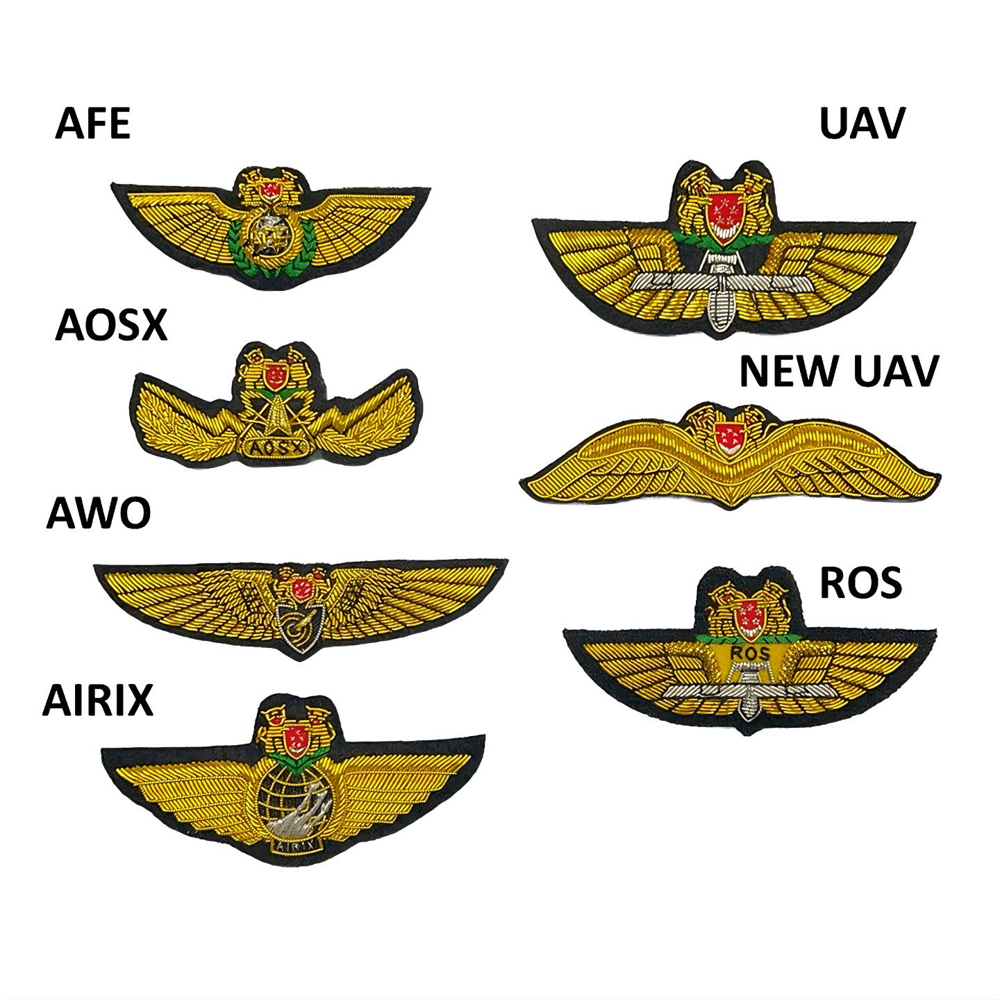 No.1 Airforce Badges
