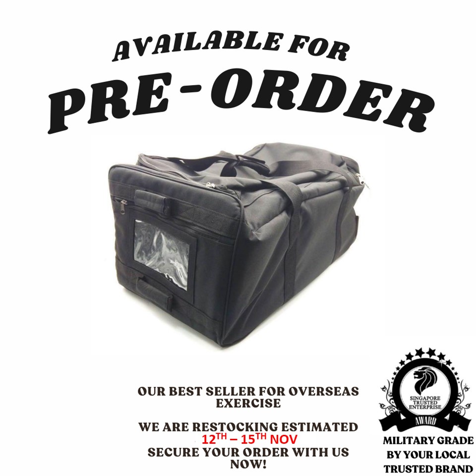 (PRE ORDER ETA 12/11 TO 15/11) Hauler Duffel Bag #2075B