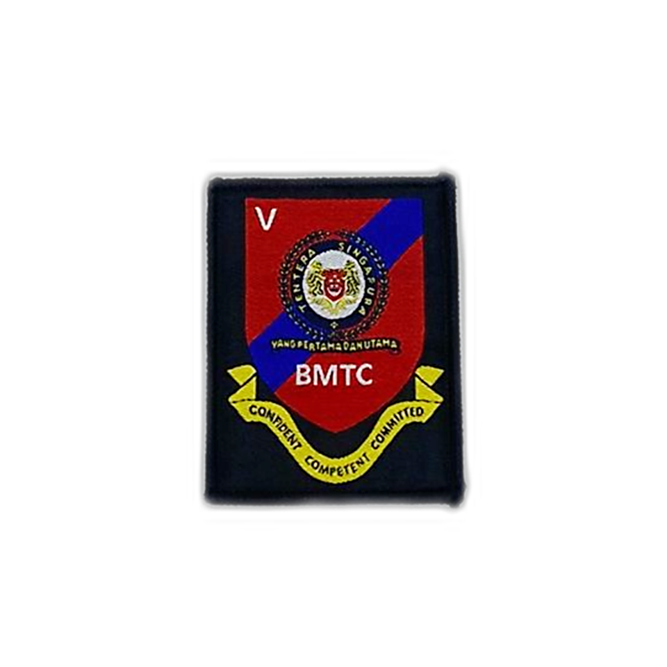 BMTC School 5 Woven Velcro Patch