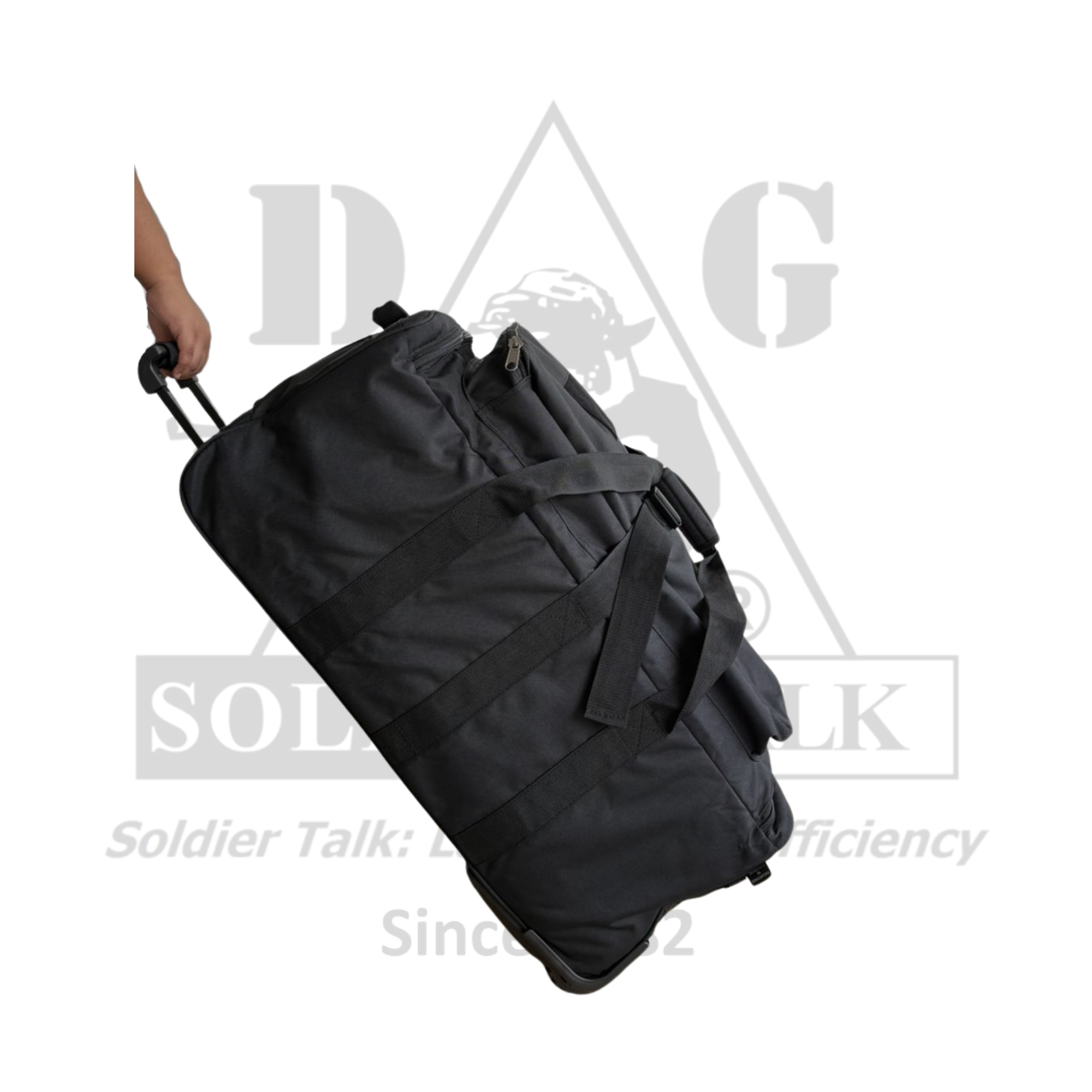 Ops Ready Telescopic Luggage Handle Duffel Bag with 3 Wheels #3978
