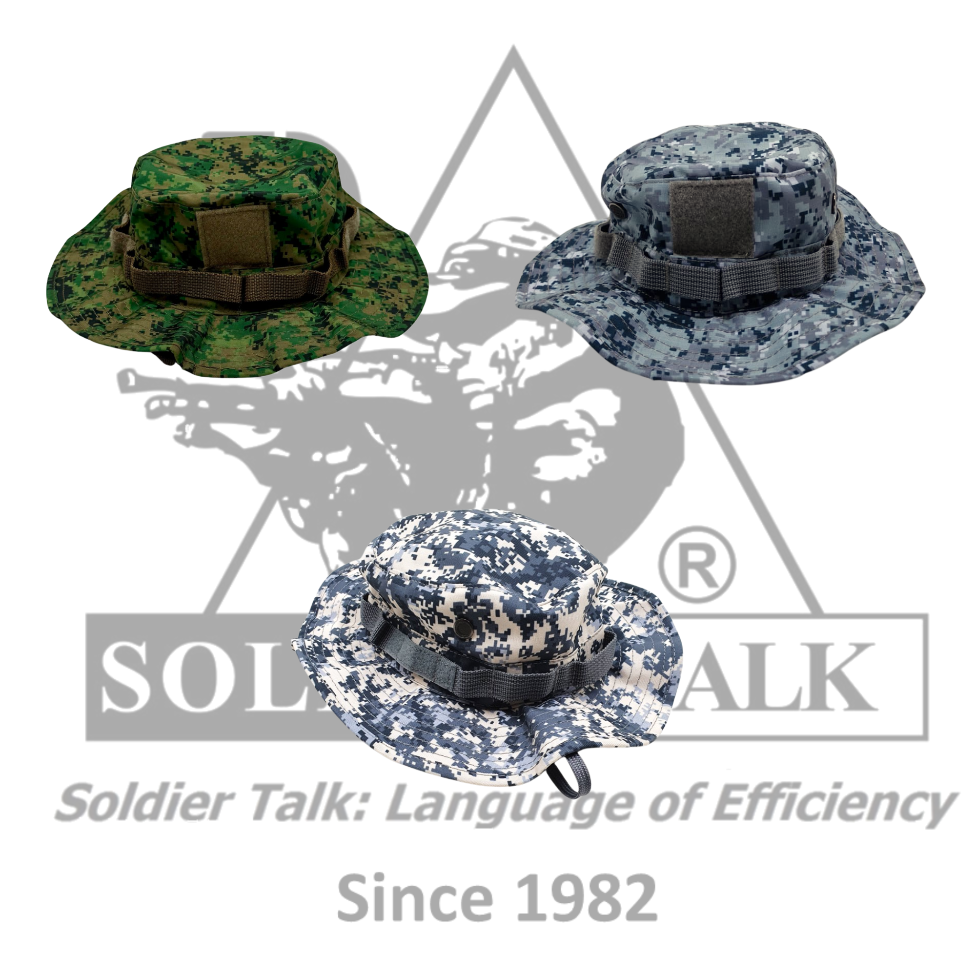 Army / Navy / Airforce Pixelized Jungle Hat #2909
