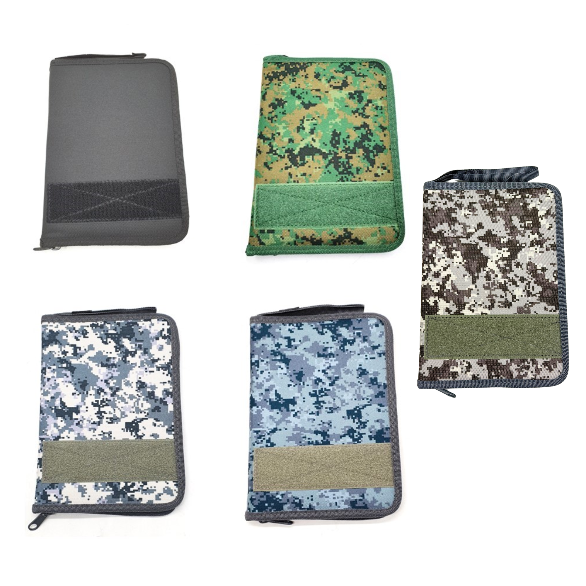 A5 Pixelized Note Book with Cover (Black / Army / Navy / Airforce / DIS) #2672
