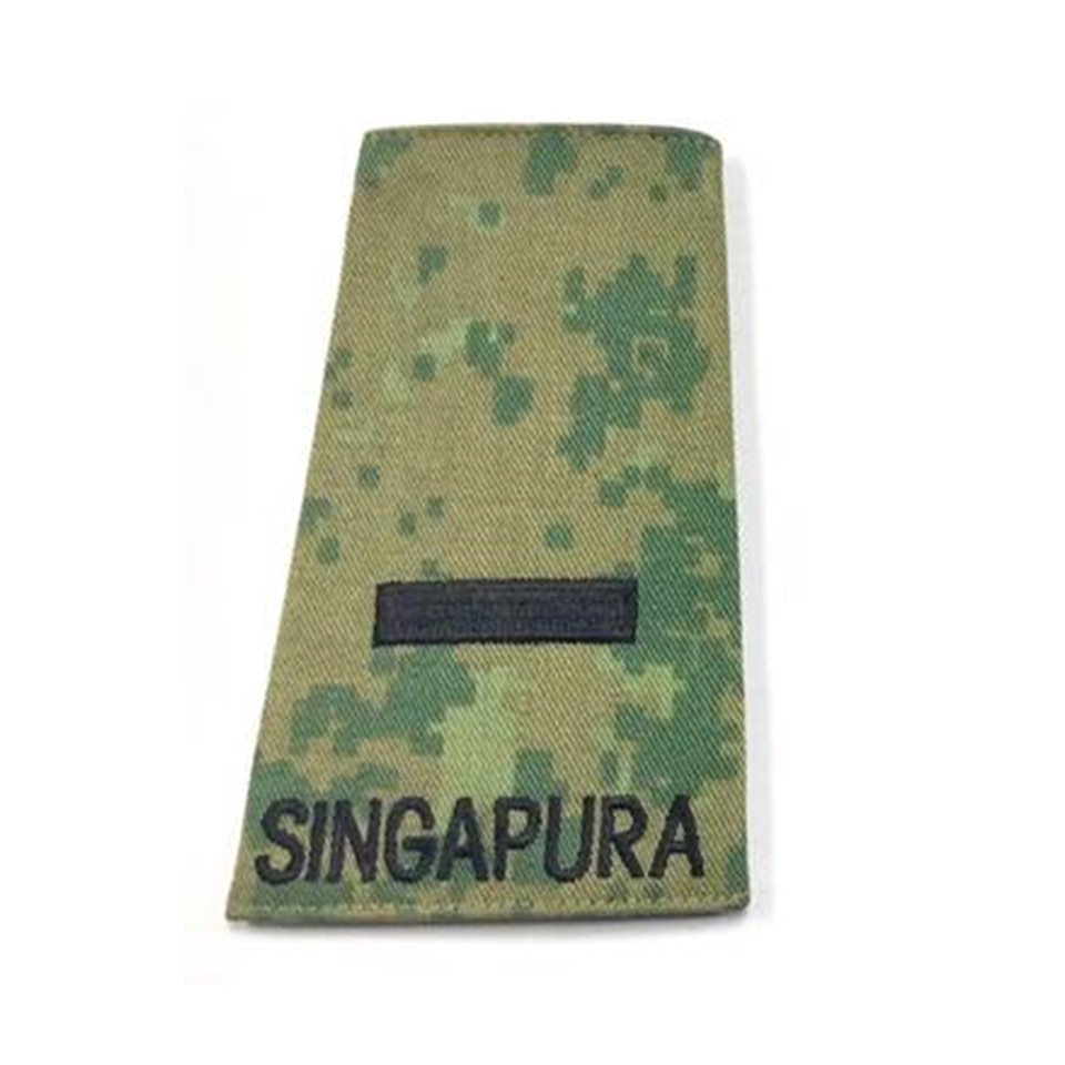 INSIGNIA,RANK OFFICER:2LT NO.4 ARMY PIXELISED #29947