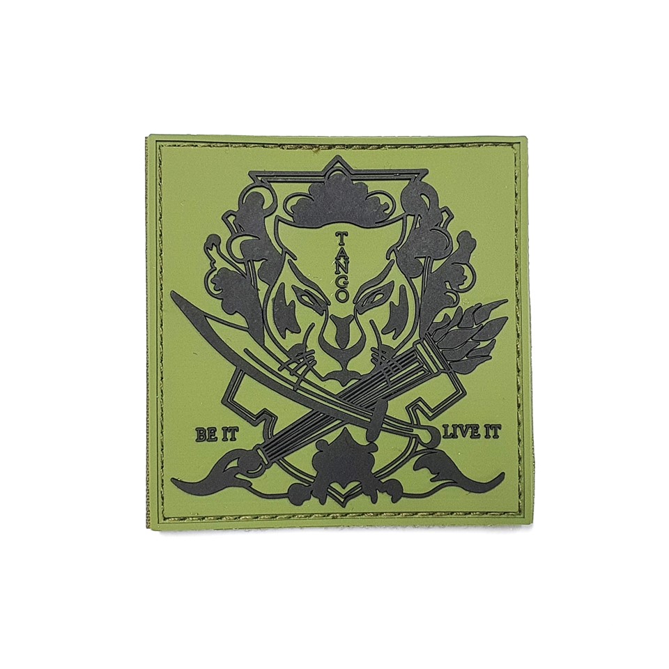 PATCH,TANGO WING RUBBER GREEN BIG D&G1674-TW