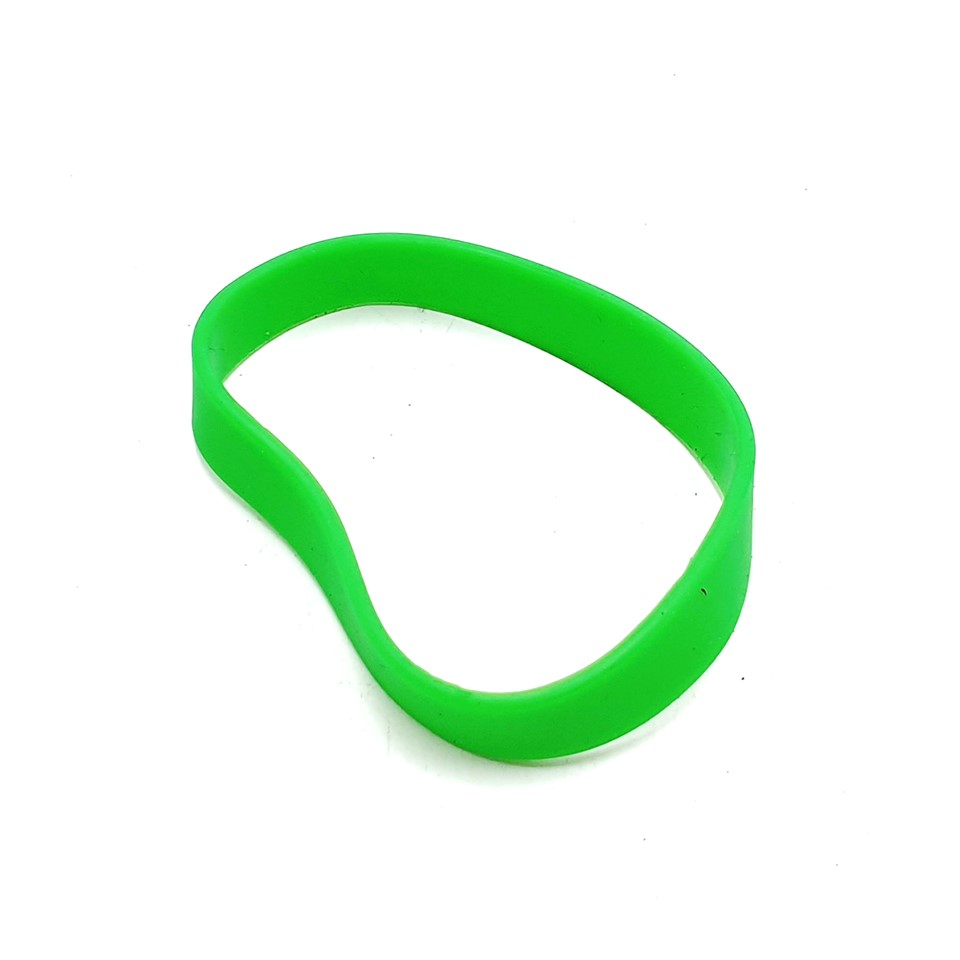 Silicone Wrist Band Green