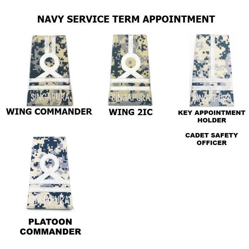 No 4 Cadet Service Term Appointment Ranks (Navy) #1518-2B