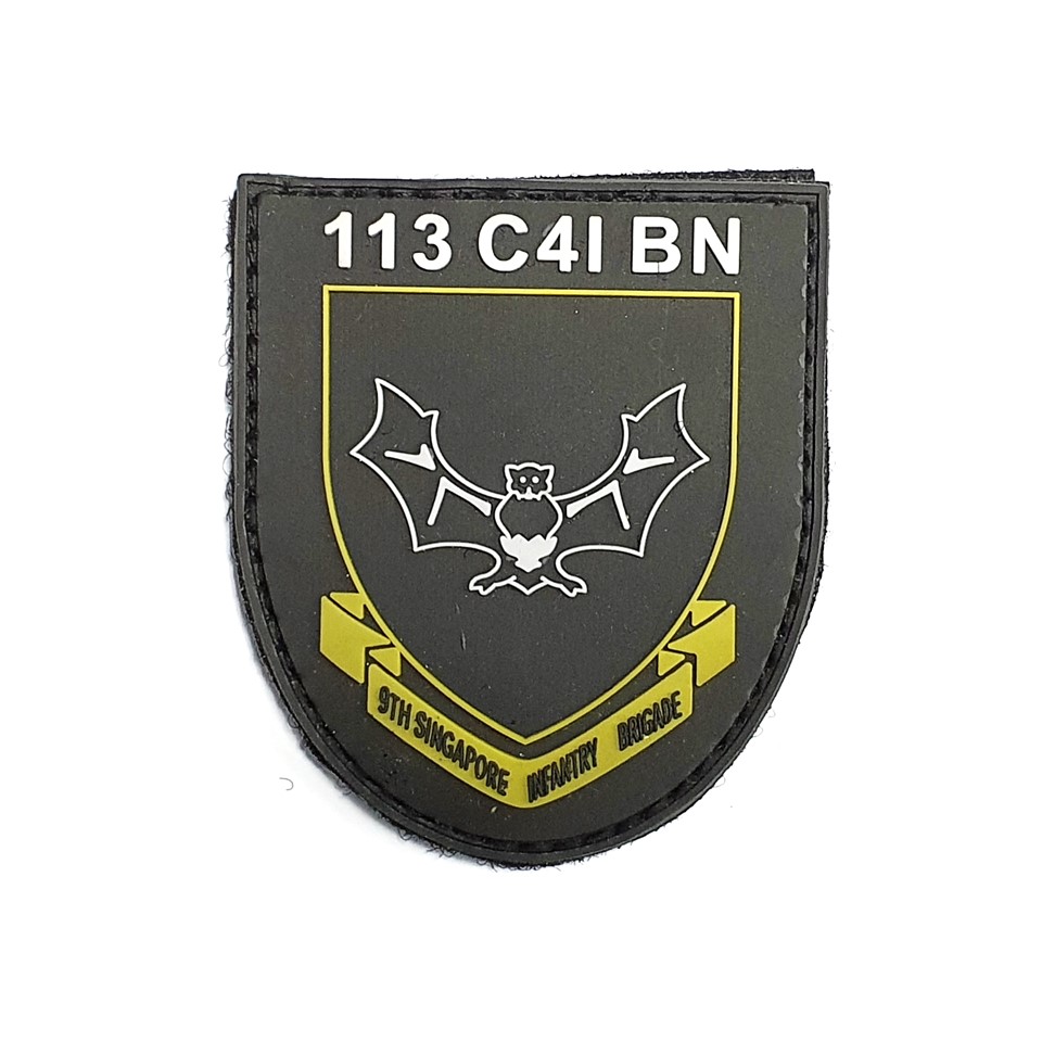 113 C4I Battalion Rubber Patch