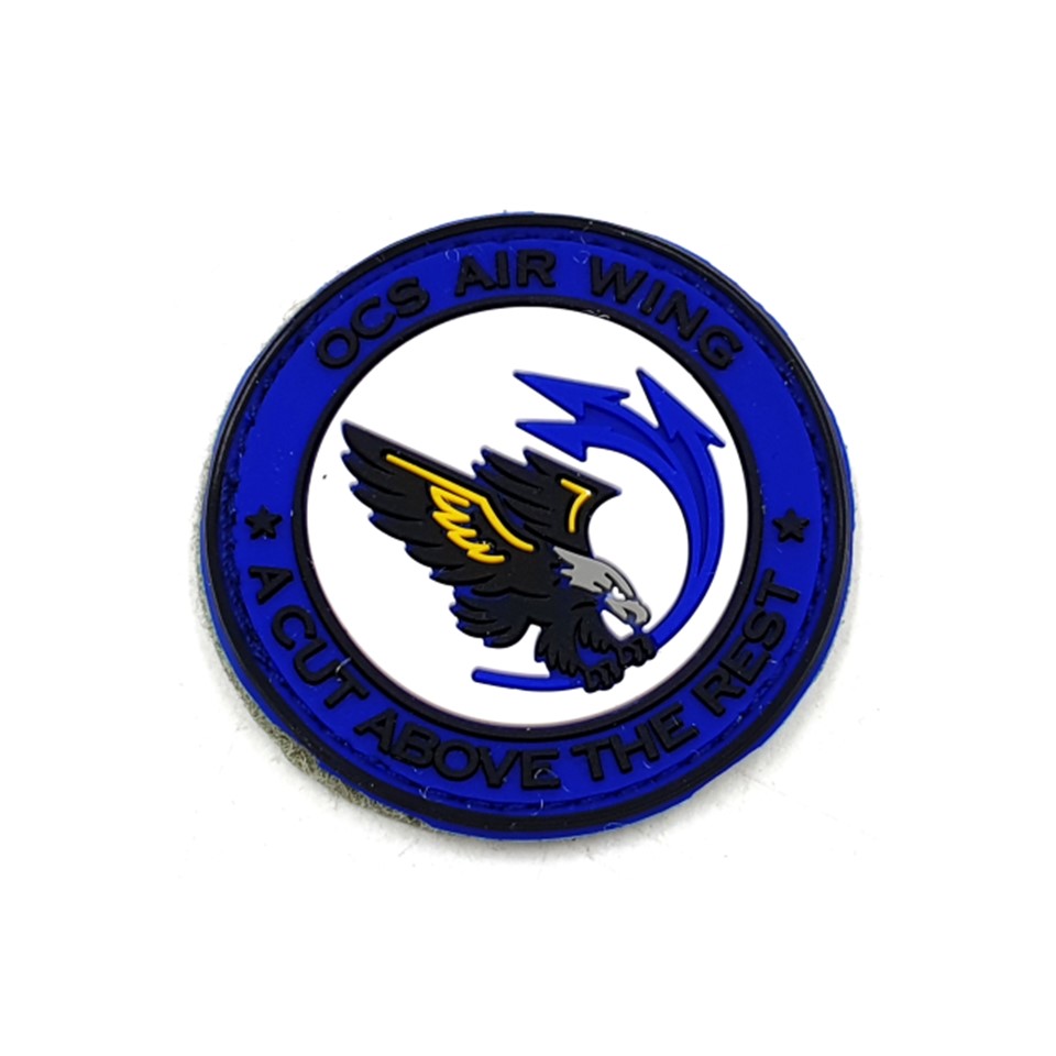 OCS Air Wing Colored Rubber Patch