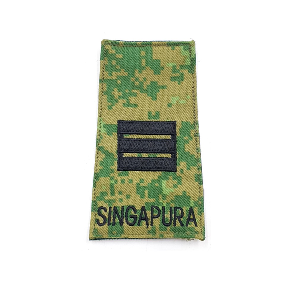 Army No.4 Rank CPT with Velcro