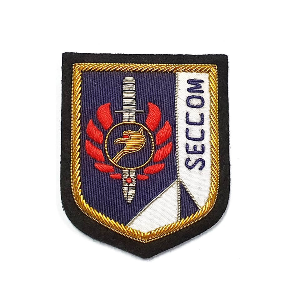 BADGE SHIELD SMALL - SECCOM D&G1463-SECCOM