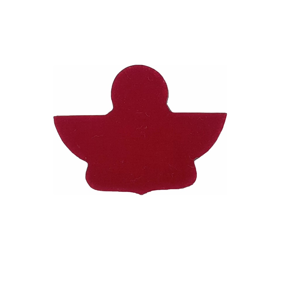 BACKING,RED FOR MASTER PARACHUTIST D&G1688R-MP