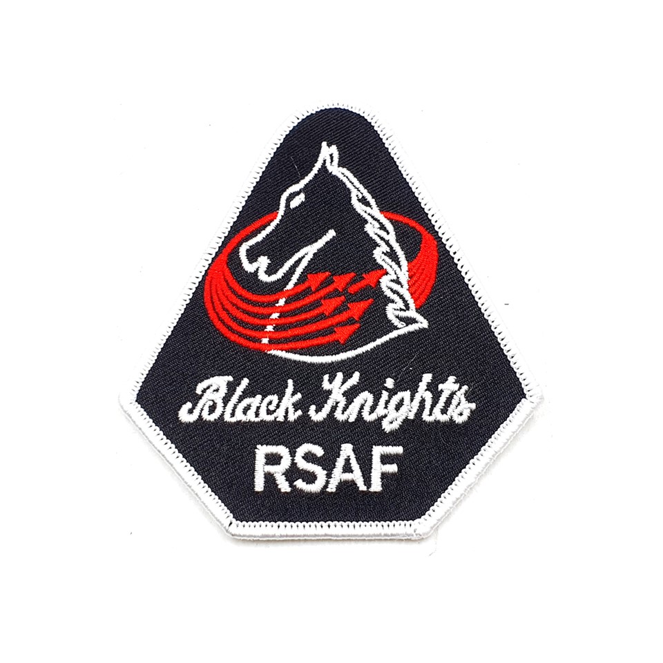 Black Knights RSAF Iron-On Patch