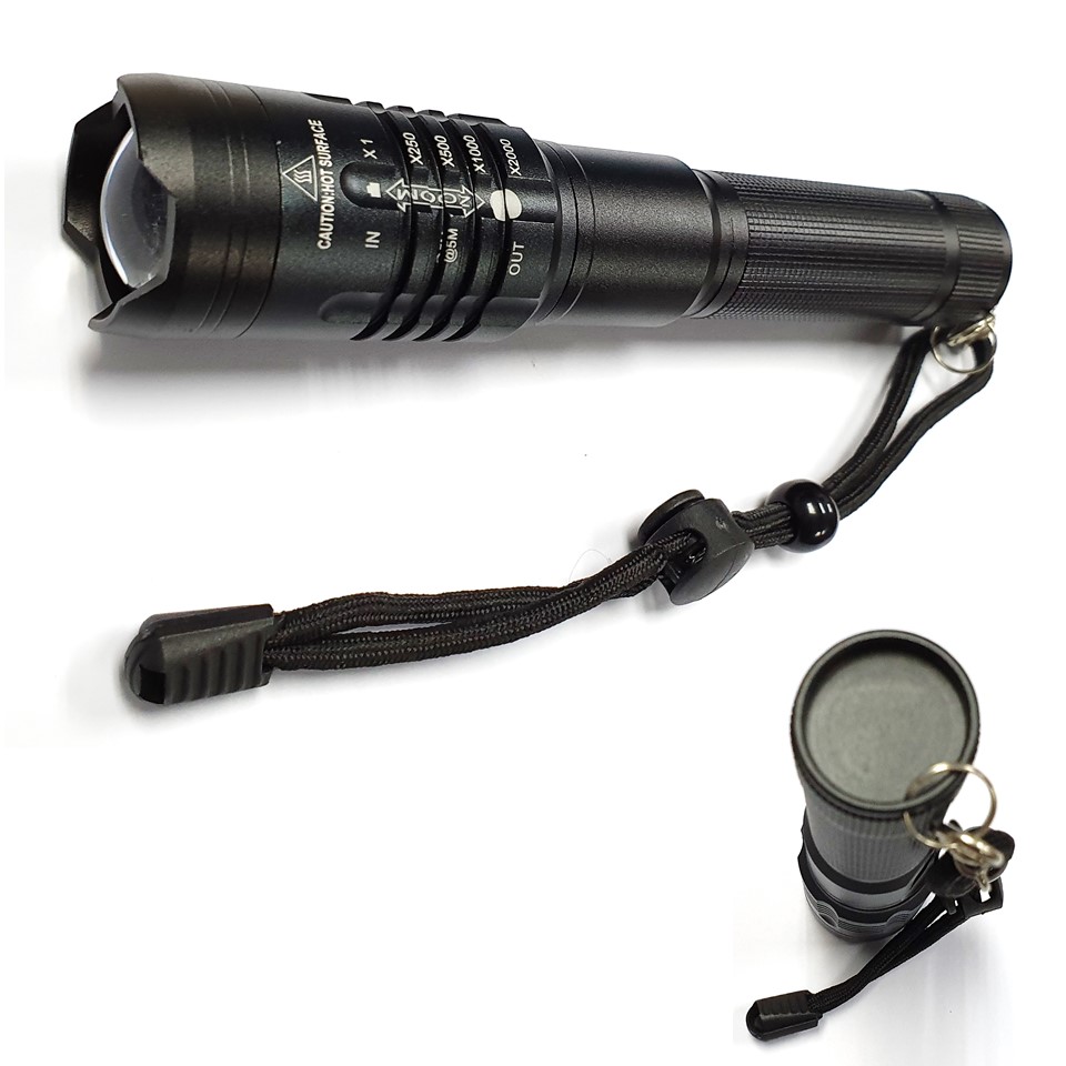 Ultra Bright Flashlight YH320 (RECHARGEABLE) 10W XHP50 LED