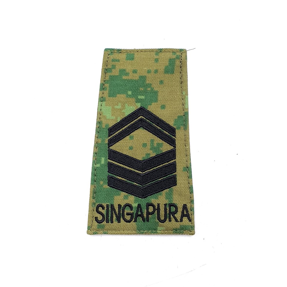 Army No.4 Rank 1SG with Velcro
