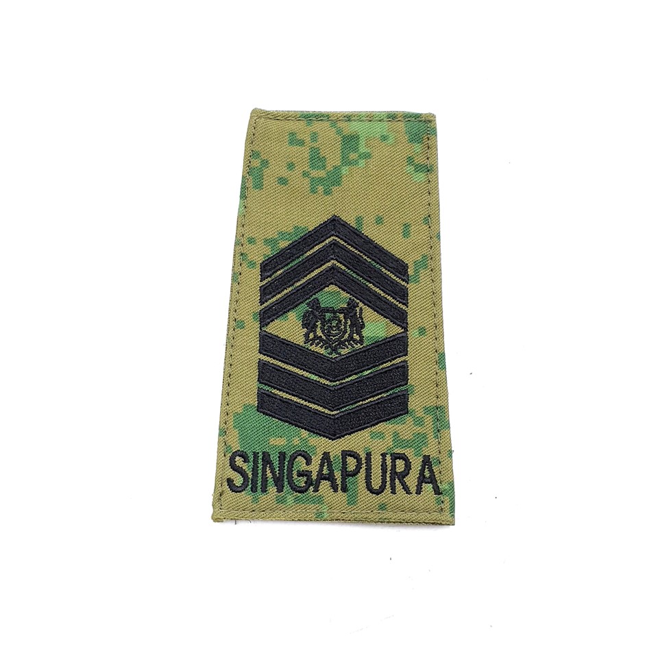 Army No.4 Rank MSG with Velcro