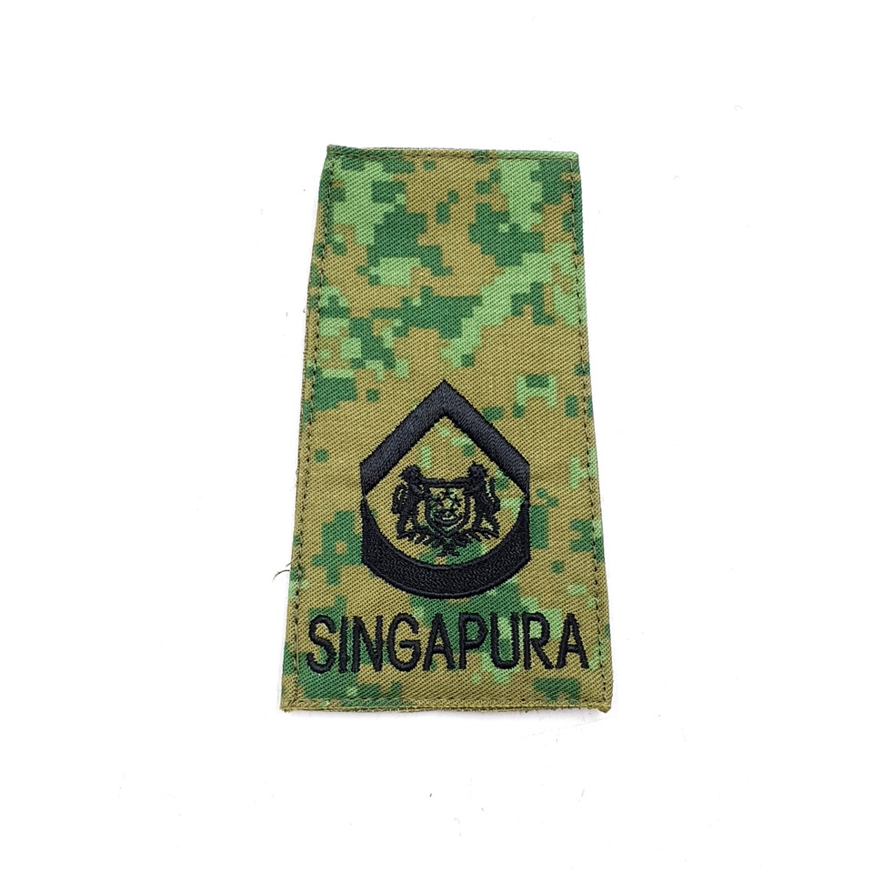 Army No.4 Rank 2WO with Velcro