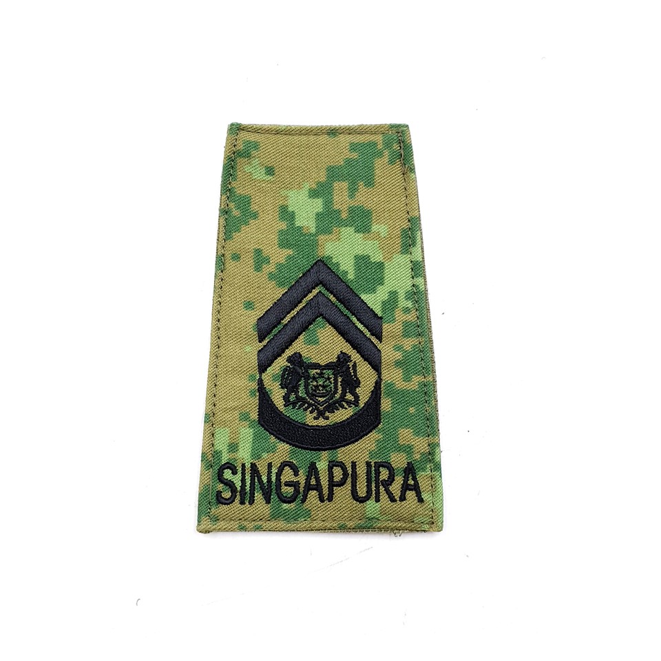 Army No.4 Rank 1WO with Velcro