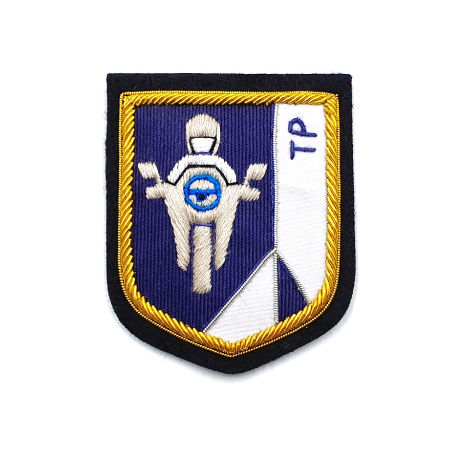 BADGE,SHIELD SMALL - TP D&G1463-TP