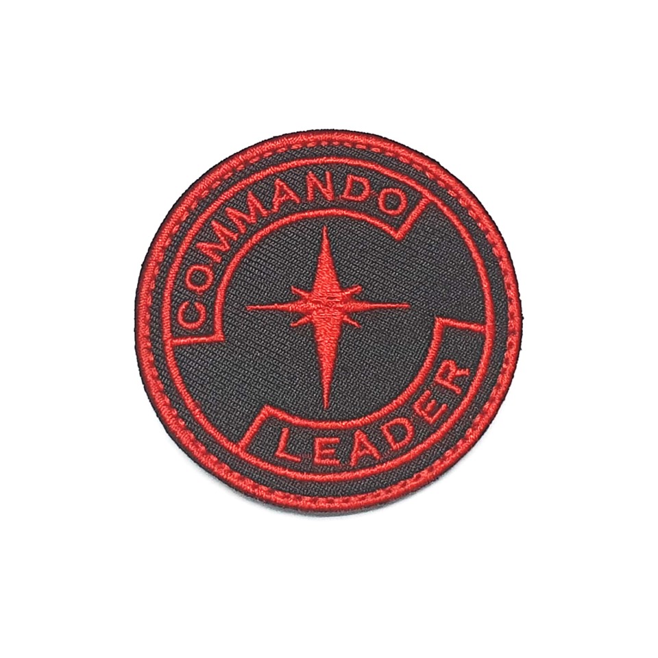 Commando Leader Circular Velcro Patch #1540-CDOL