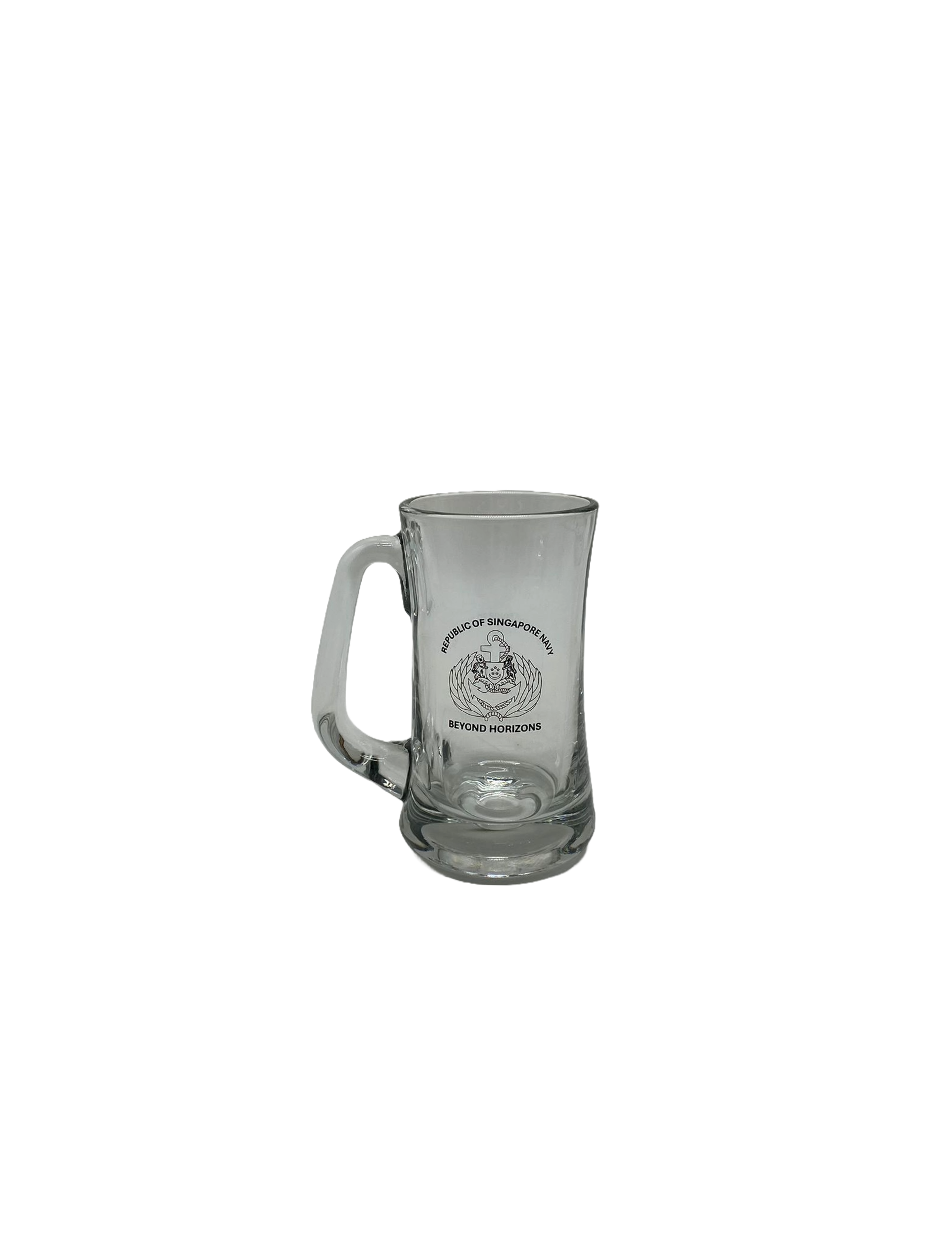 Navy Transparent Beer Mug #1737BM