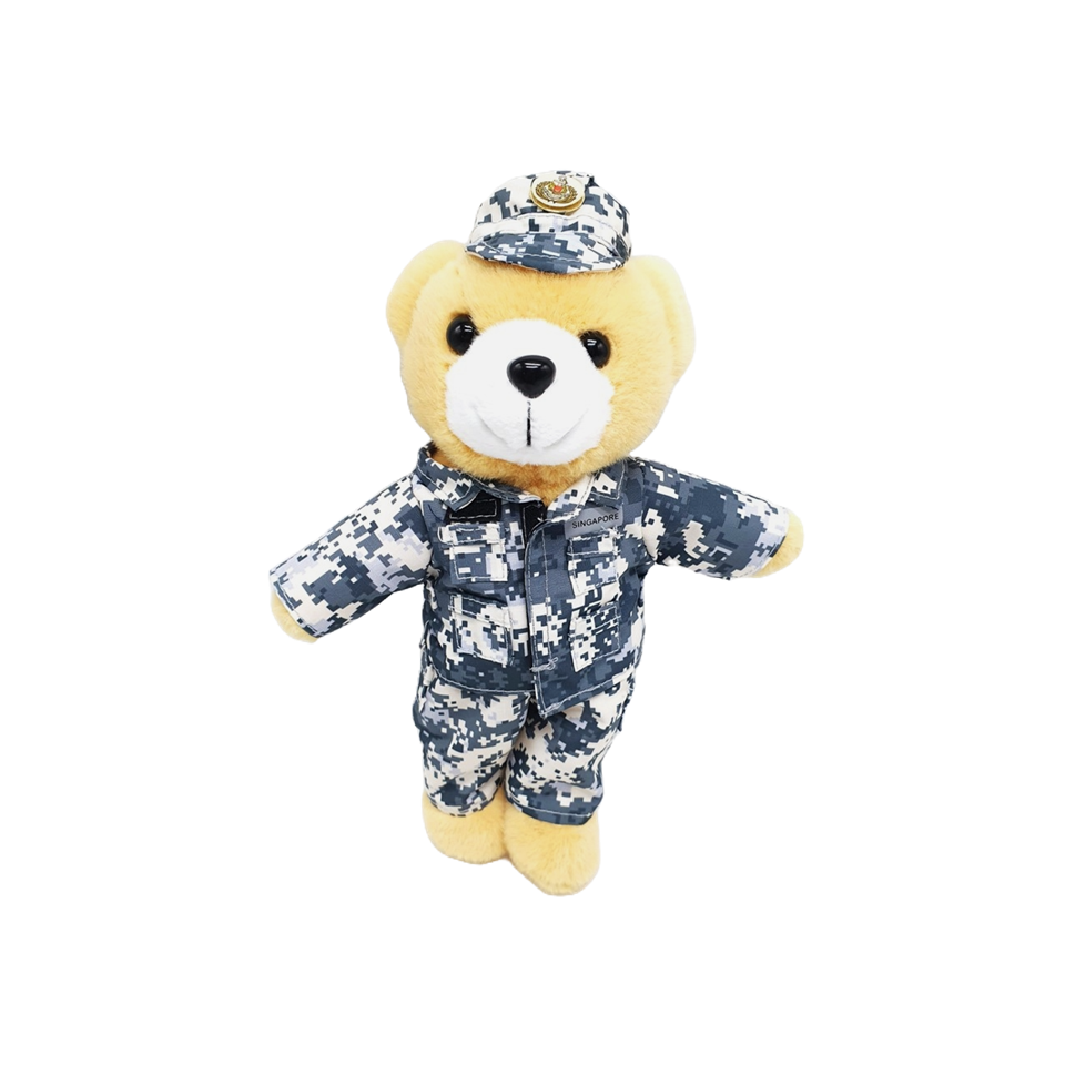 BEAR,STANDING NO.4 NAVY UNIFORM