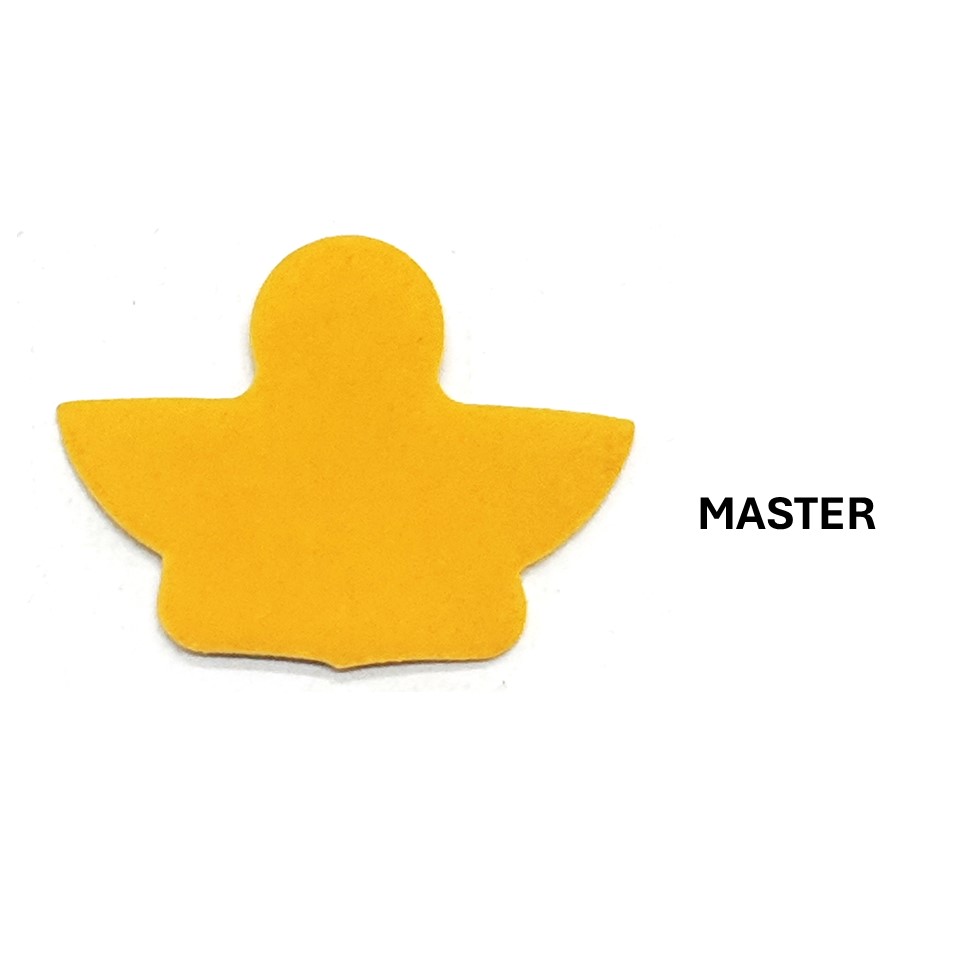 BACKING,YELLOW FOR MASTER PARACHUTIST D&G1688YE-MP