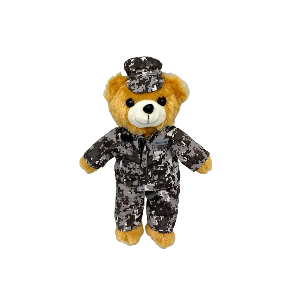 BEAR,STANDING NO.4 DIS UNIFORM