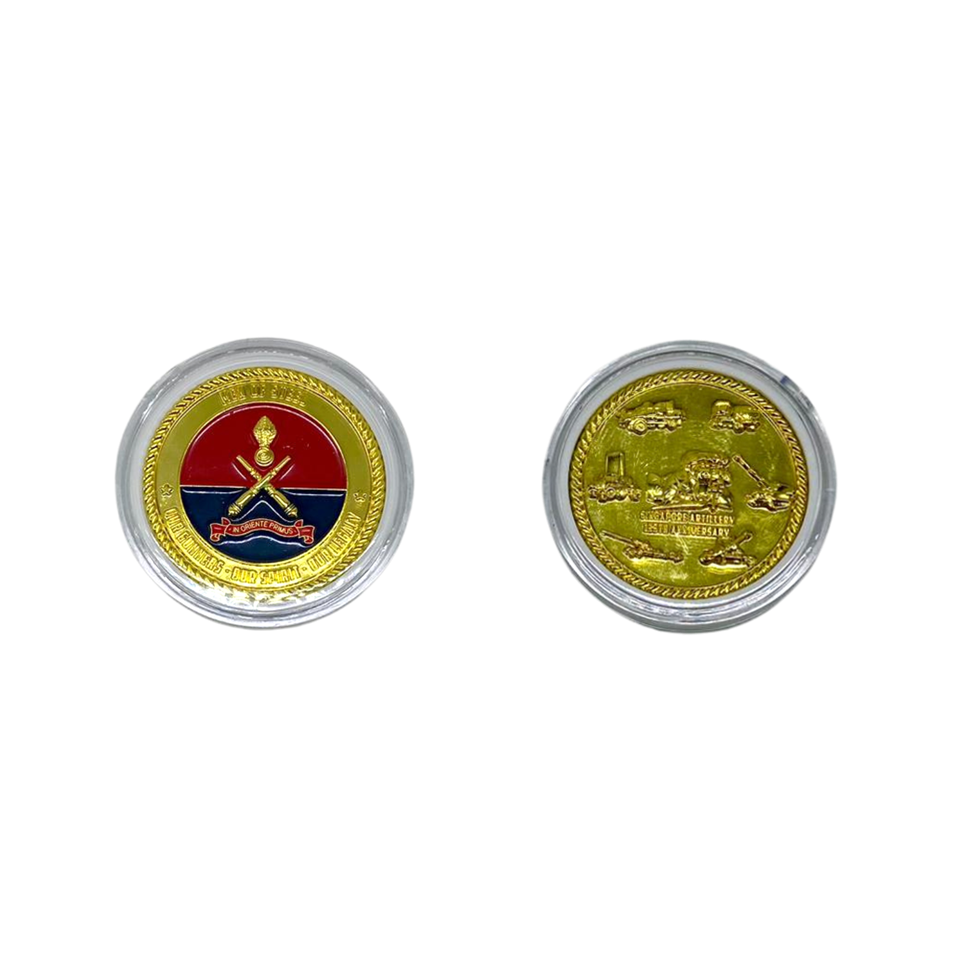 Singapore Artillery 135th Anniversary Coin