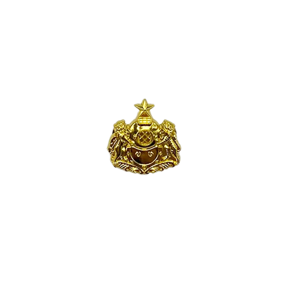 Singapore Navy Naval Diver Gold Supervisor No. 3 Badge