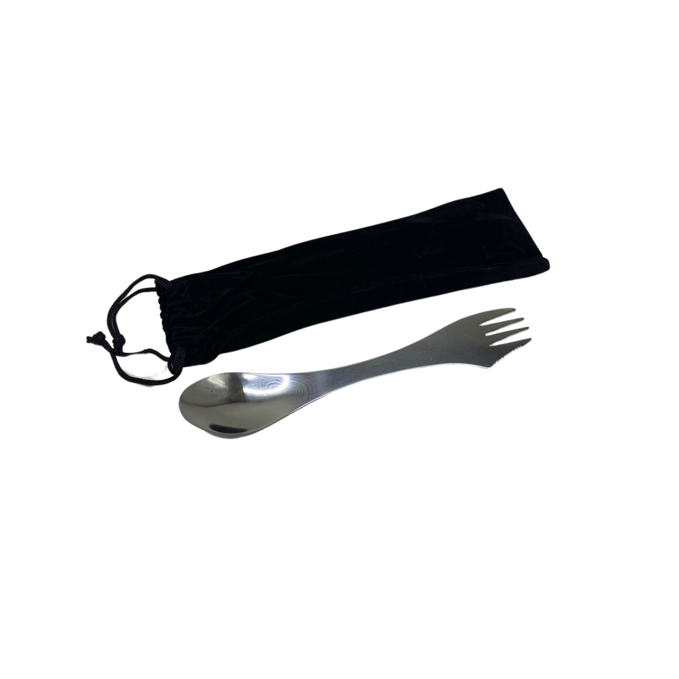 Straight Aluminum Spork #977