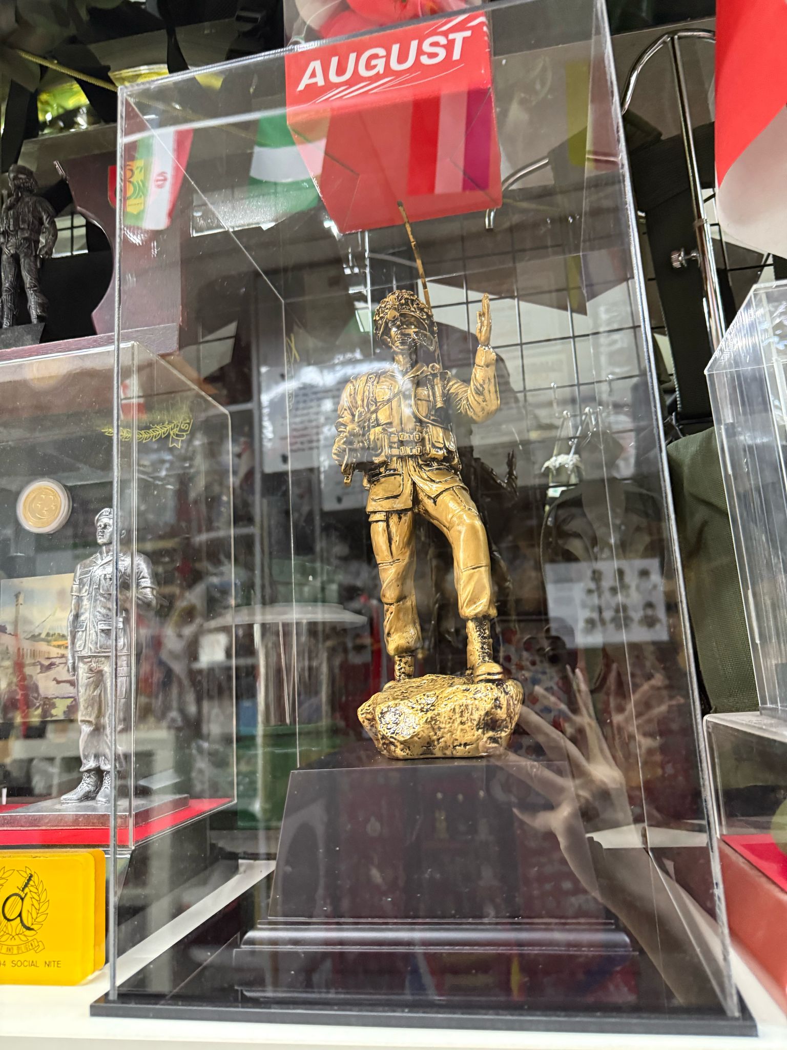 Large Acrylic Figurine Case Box