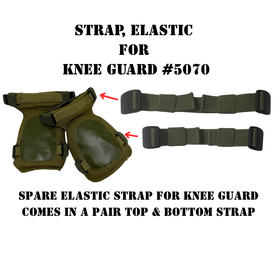 STRAP,ELASTIC FOR KNEE GUARD D&G5070