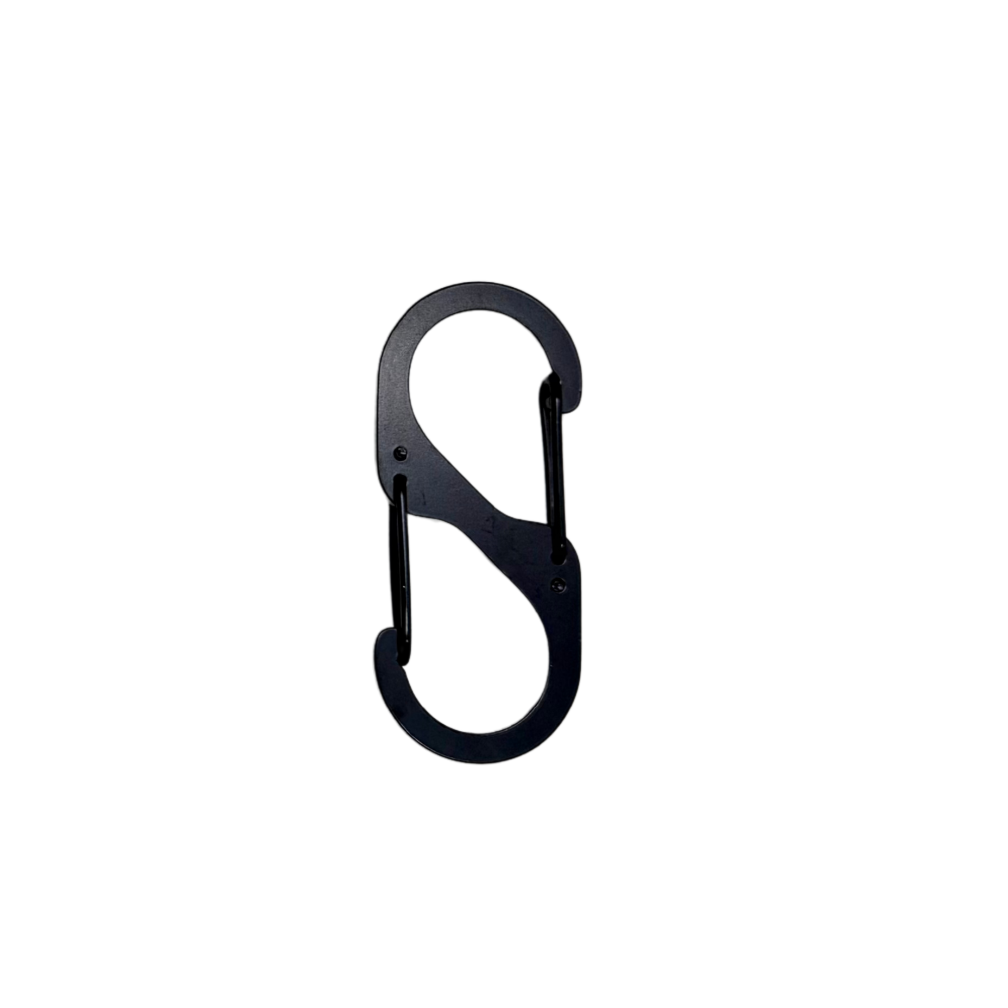 CARABINER,S-SHAPE #6 BLACK D&G1780B-6