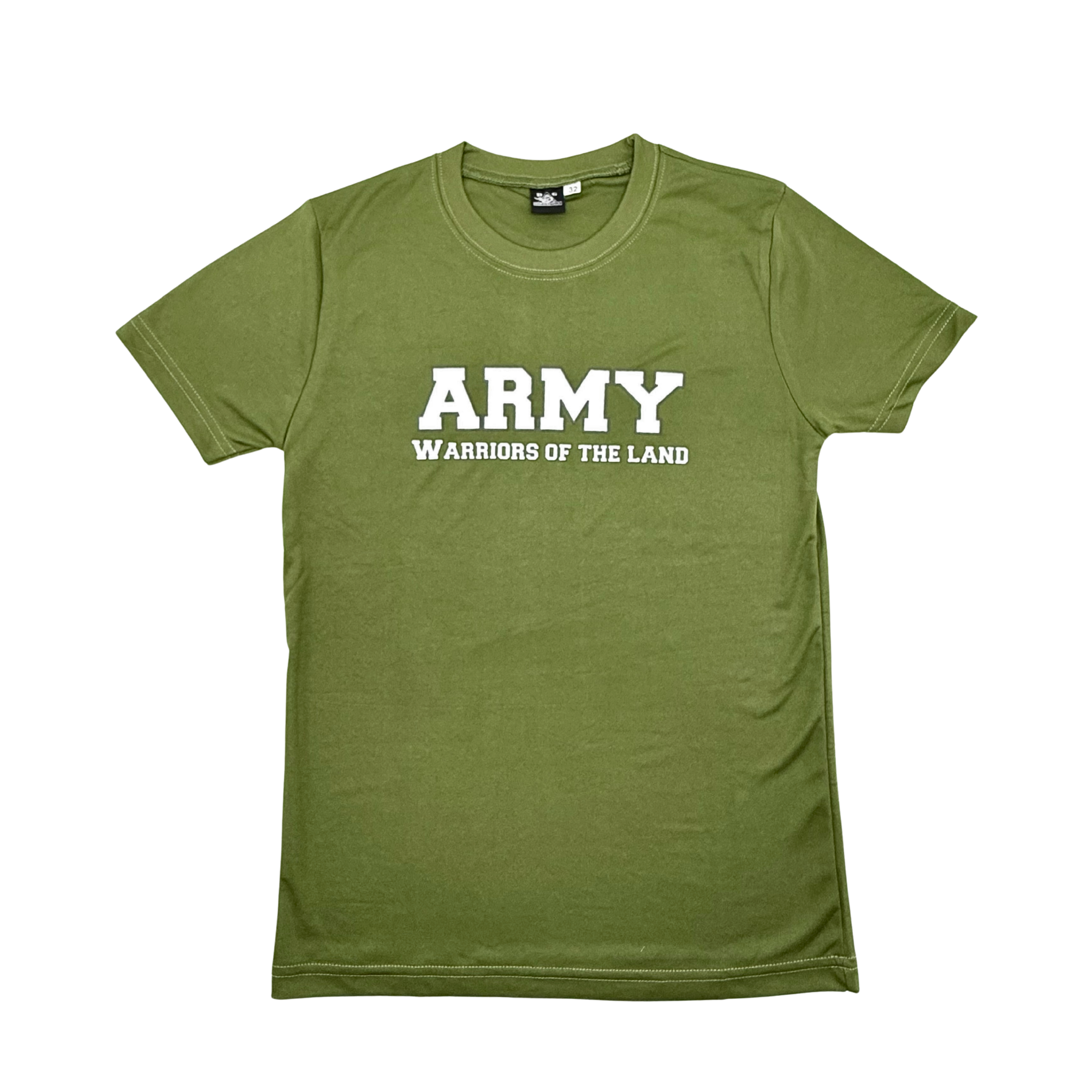 Kids Army Warriors of the Land Green T-shirt #1753G