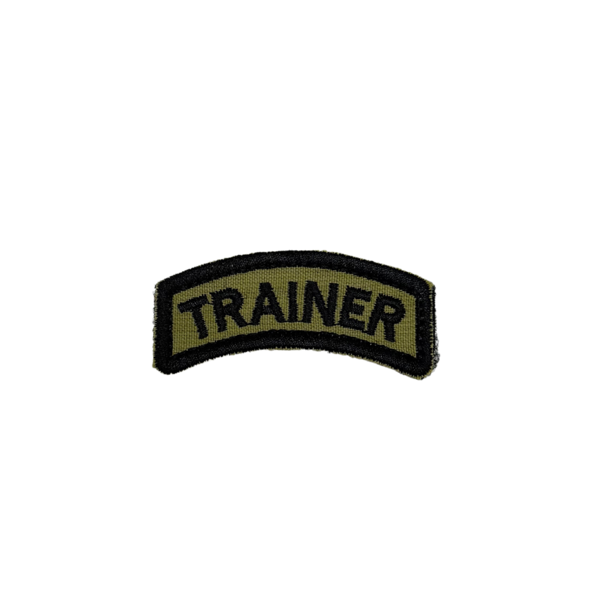 Trainer Curved Velcro Patch