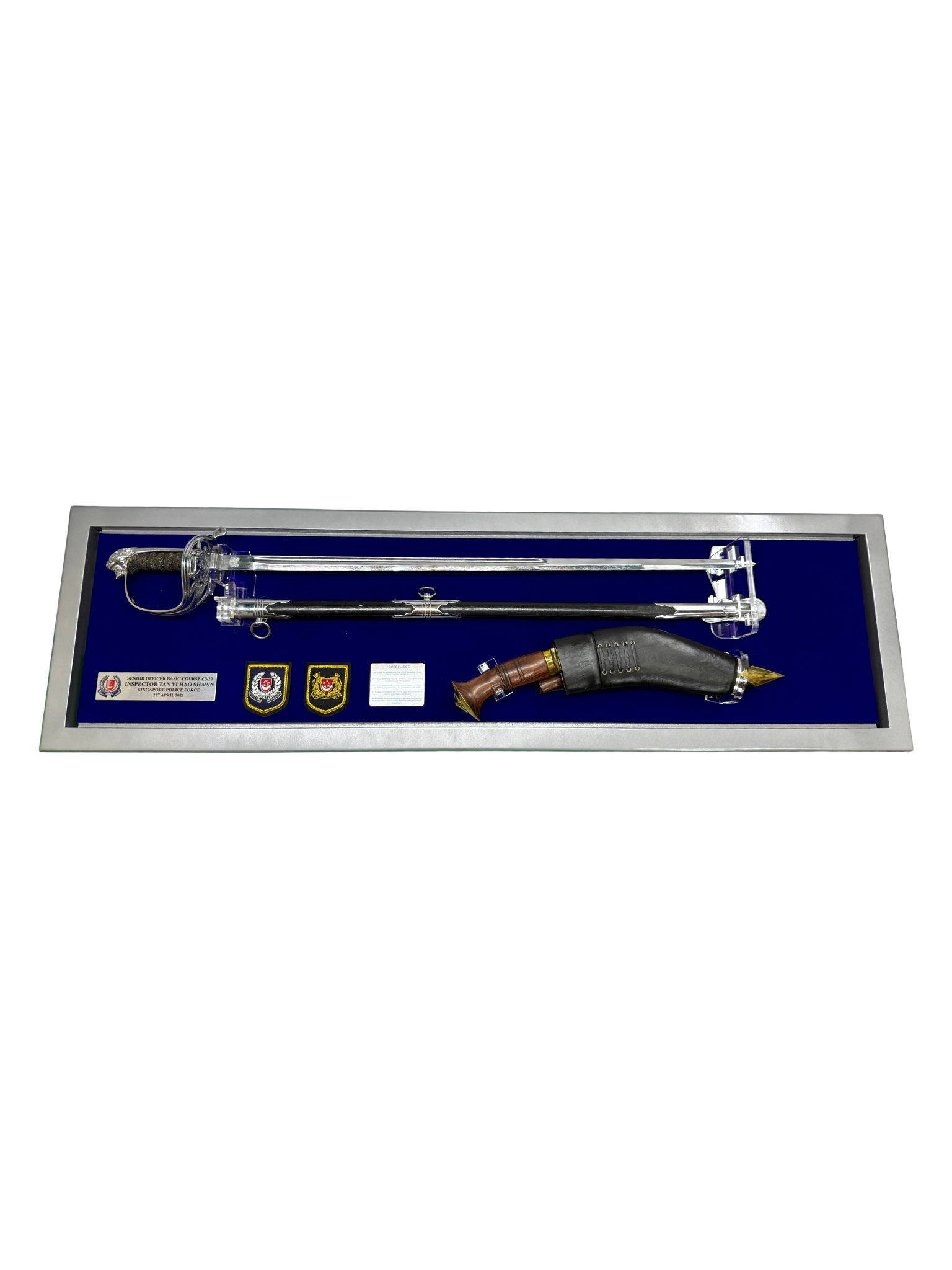 (NEW,UPSIZE!) Commissioning Sword Case Bundle for SPF #1593-SPF-XL
