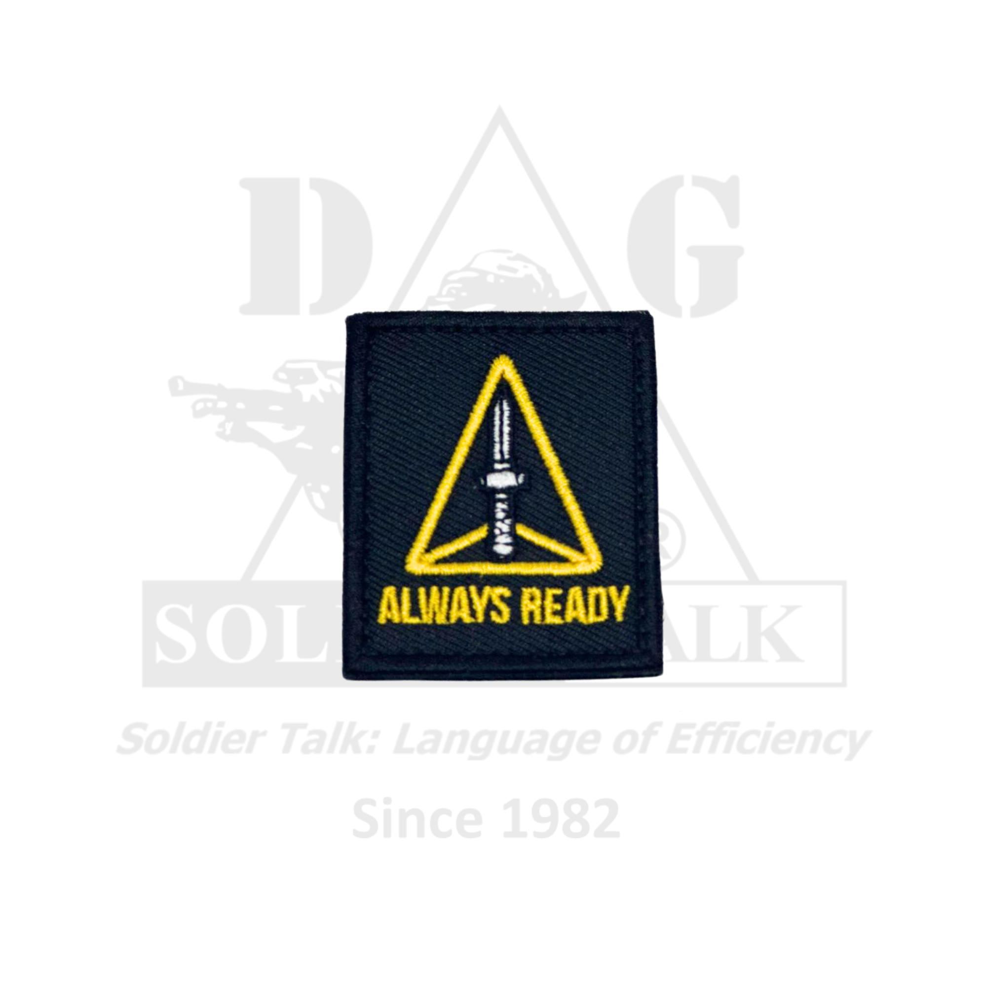 ADF Always Ready Velcro Patch #1792-ADF