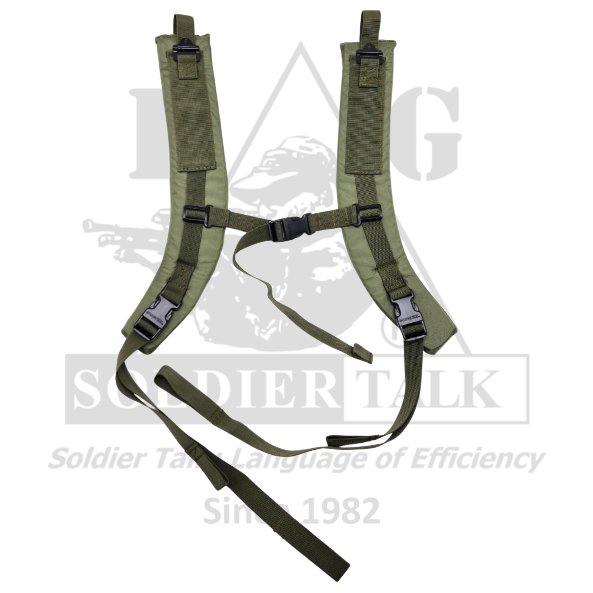 Army Mil-Spec ALICE Pack Shoulder Padding Strap Set #5087GR