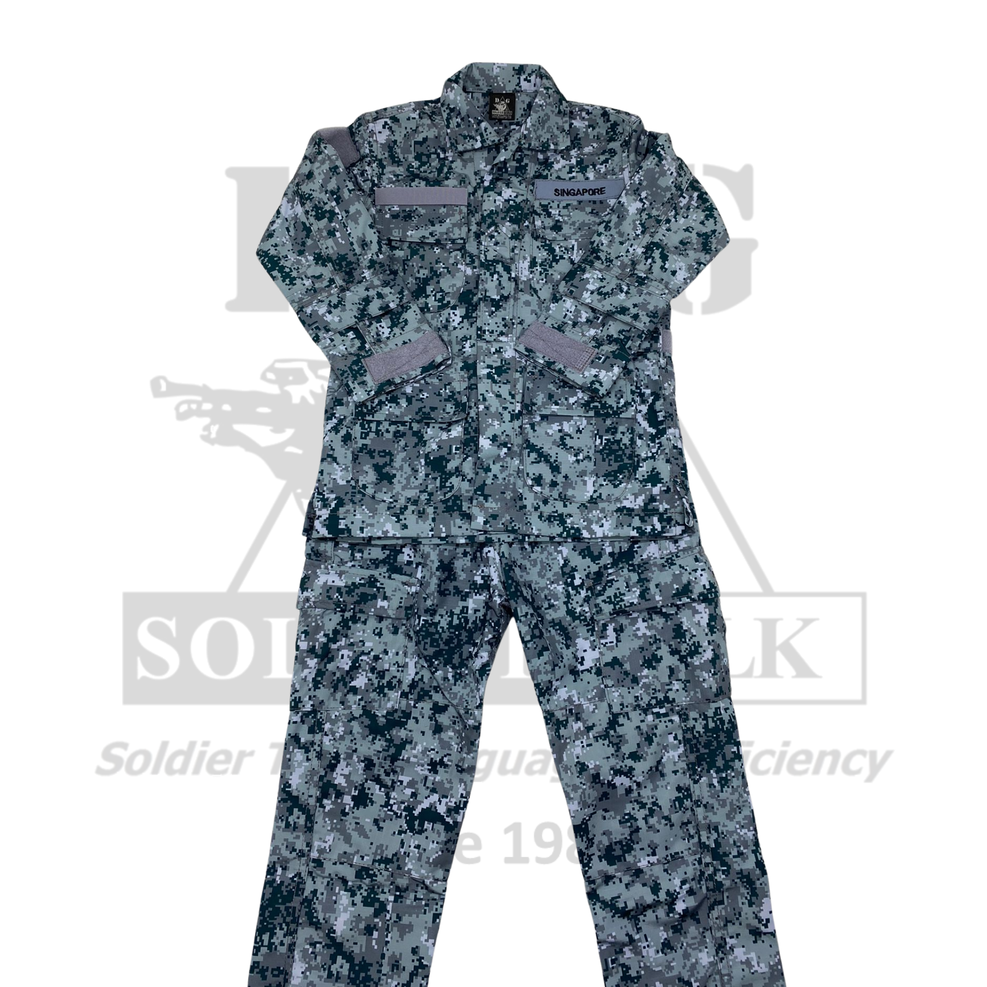 KIDS,NO.4 UNIFORM SET AIRFORCE PIXELISED SZ 120 D&G5021AP-SET-120