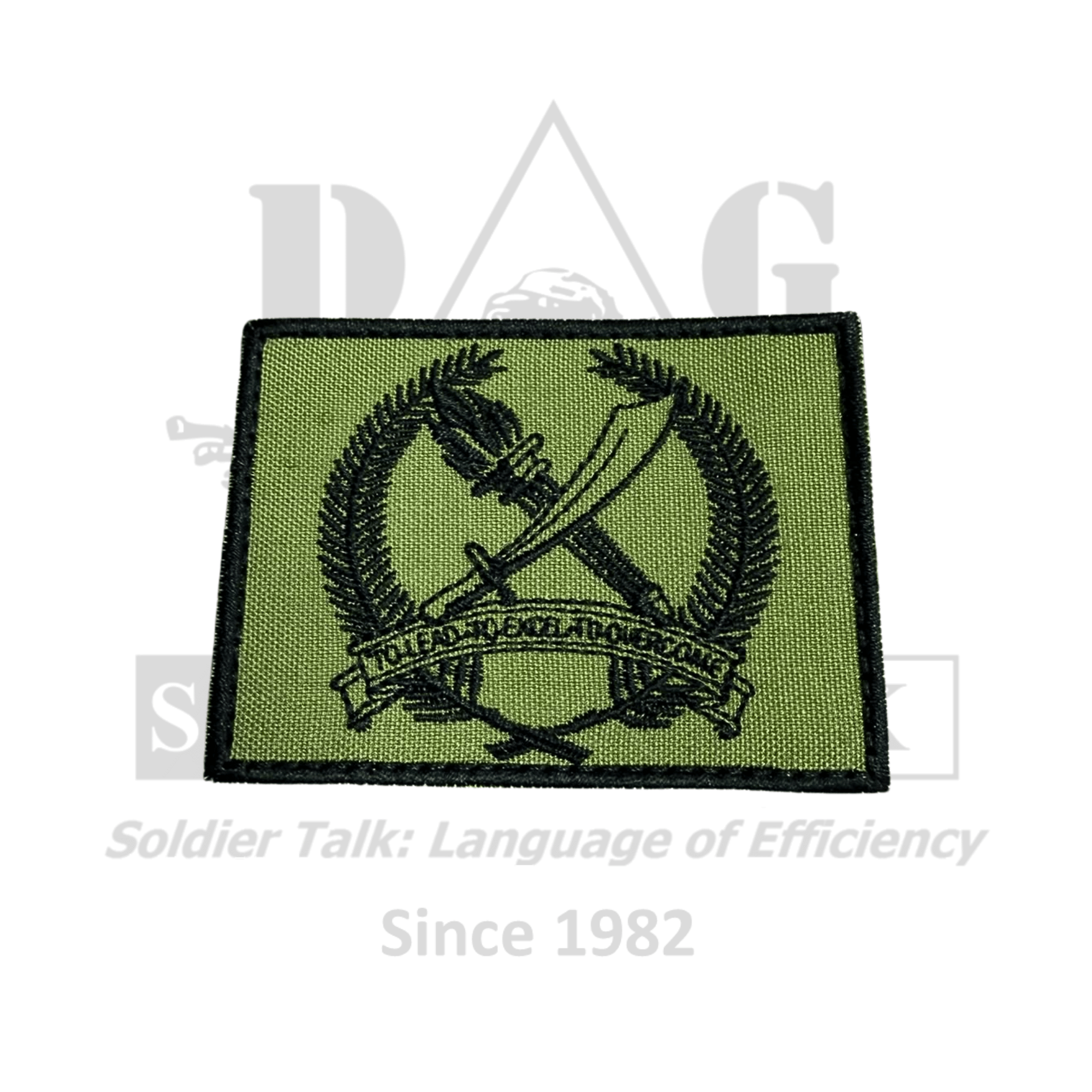 OCS SAFTI MI Embroidery Velcro Patch #1808