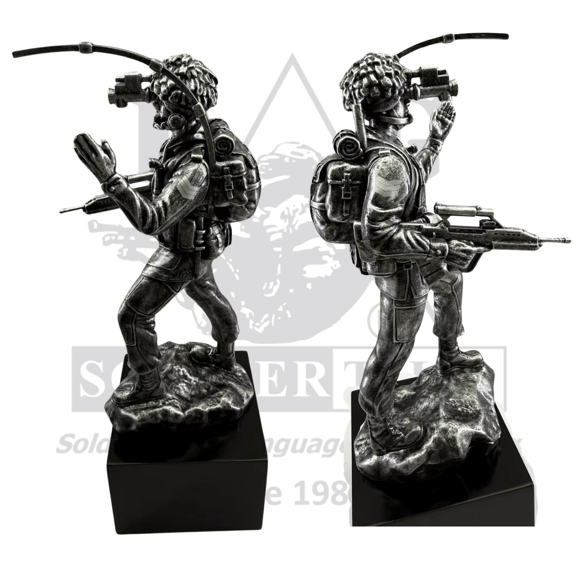 Army Sergeant Rocky Figurine #1803