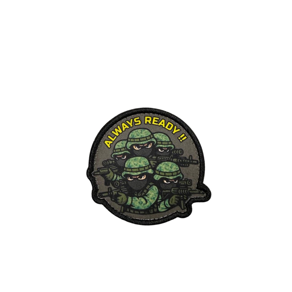 BADGE,ALWAYS READY D&G-0009-5S   70MM DIA