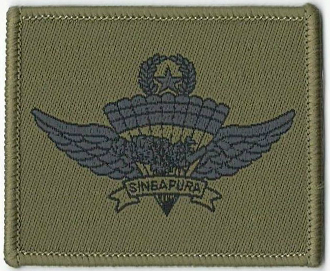 columbian military freefall badge