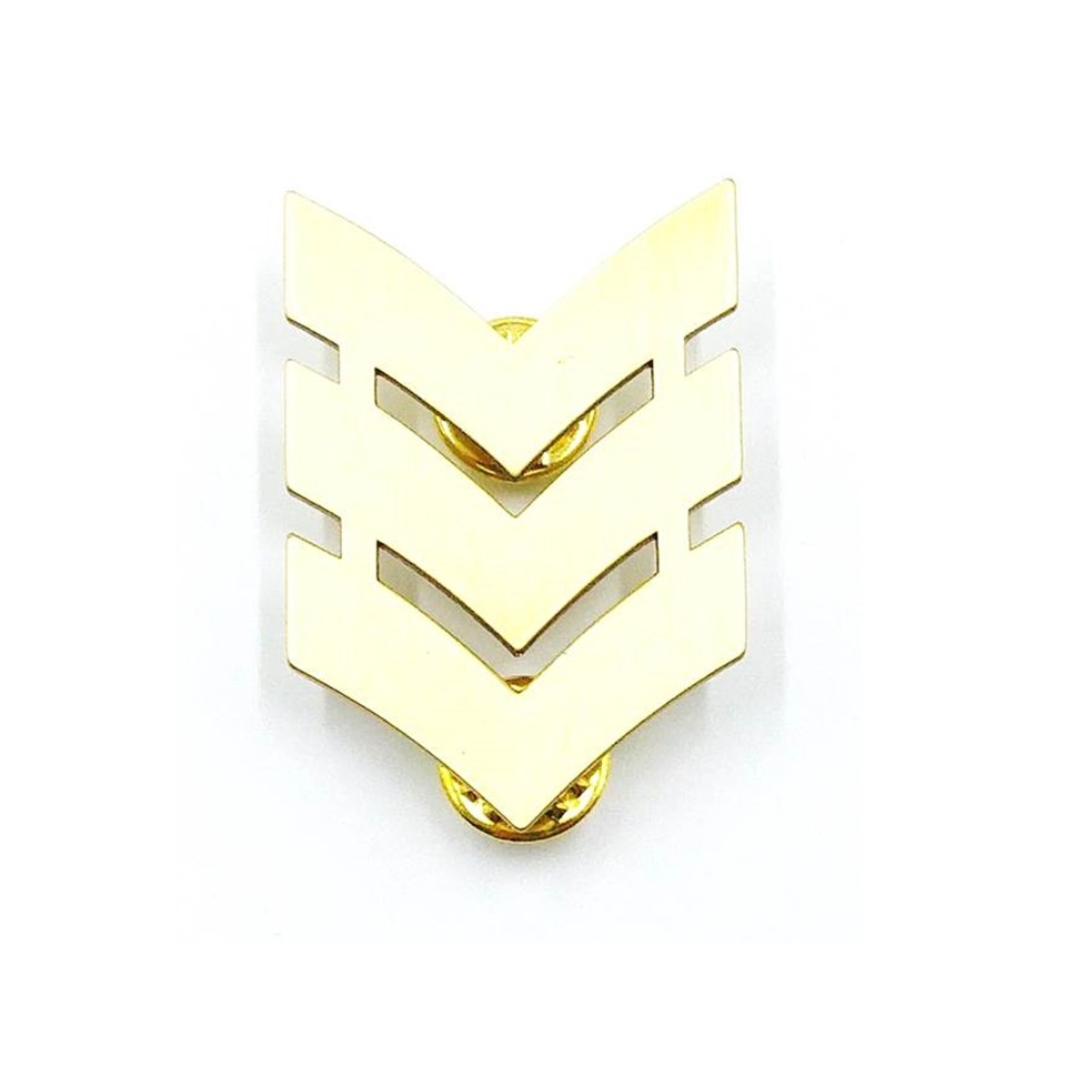 3SG (Sergeant) Rank Pin | SoldierTalk (Military Products, Outdoor Gear ...