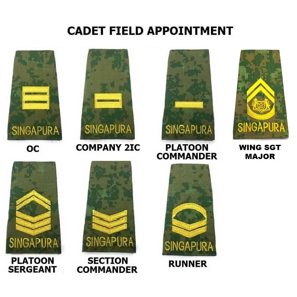 No 4 Field Appointment Ranks (Army) #1517-Y
