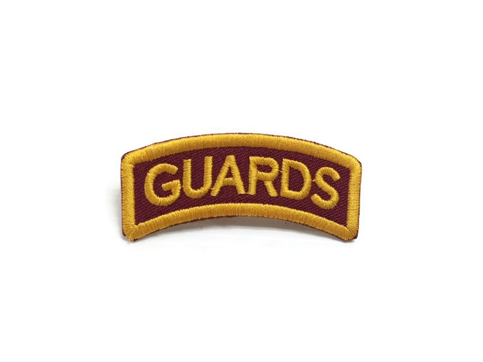 BADGE,GUARDS NO.3 WITH PIN D&G1409