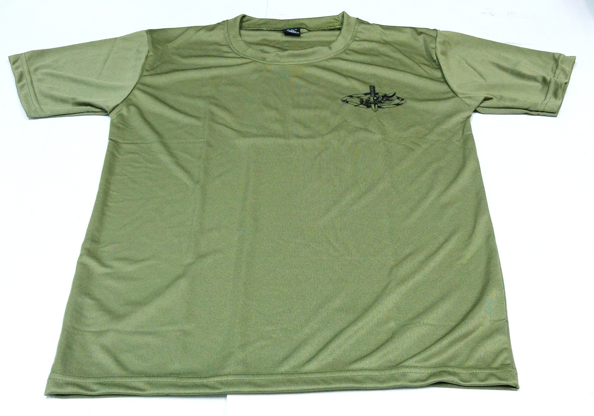 Dryfit R/N JCC T-shirts Black & Green #1505 / #1482 | SoldierTalk ...