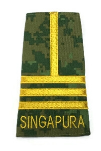 RANK,NO.4 CADET PRO TERM SAFETY OFFICER (ARMY) YELLOW D&G1517-3Y-SOC