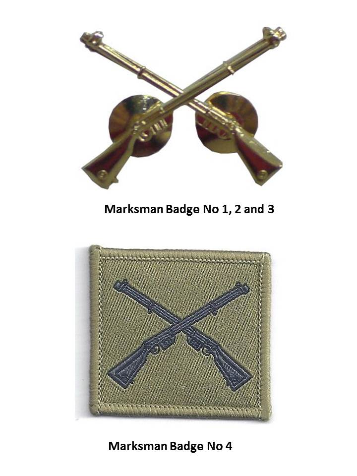 Marksmanship Badges