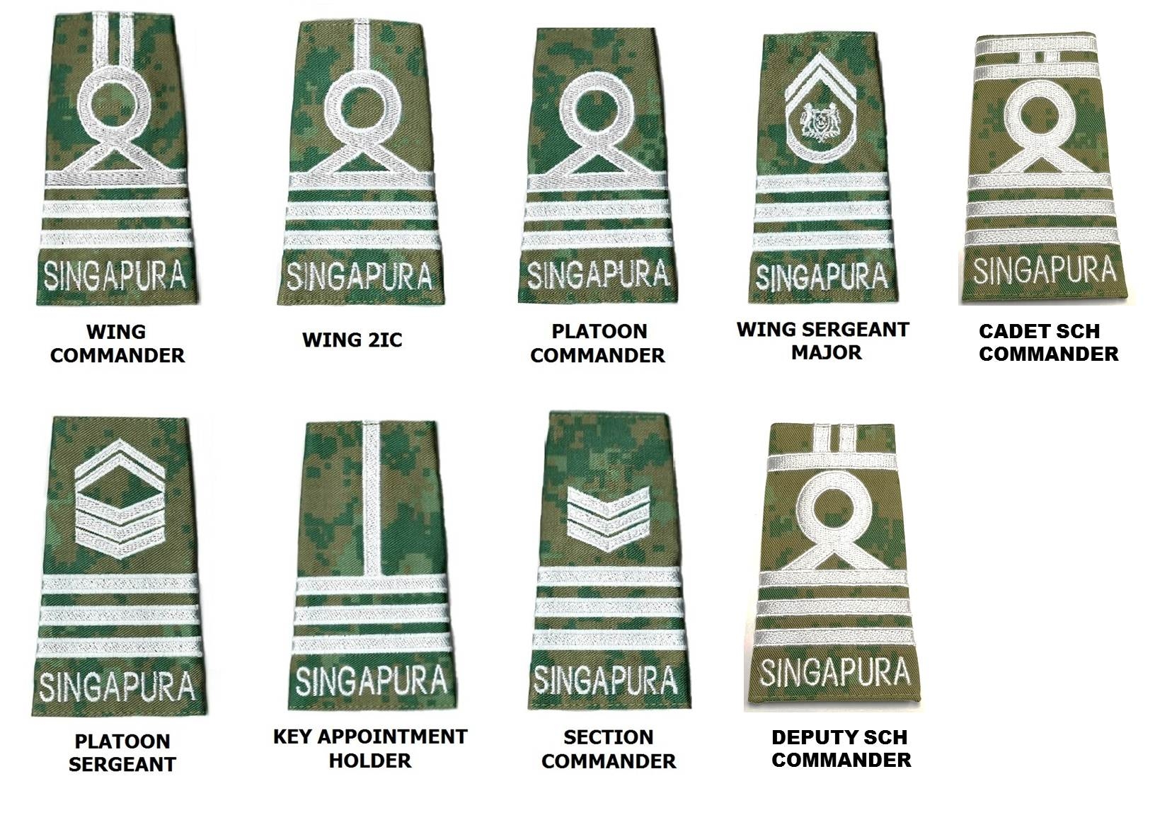 No 4 Cadet Pro-Term Appointment Ranks (Army) #1517-3B